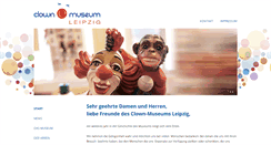 Desktop Screenshot of clown-museum.de